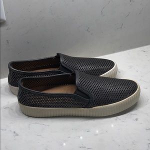 Frye slip ons, never worn